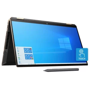 لپ تاپ استوک 15.6 اینچی اچ پی مدل Spectre پردازنده i7 رم 16 گیگابایت هارد 256 گیگابایت SSD صفحه نمایش لمسی