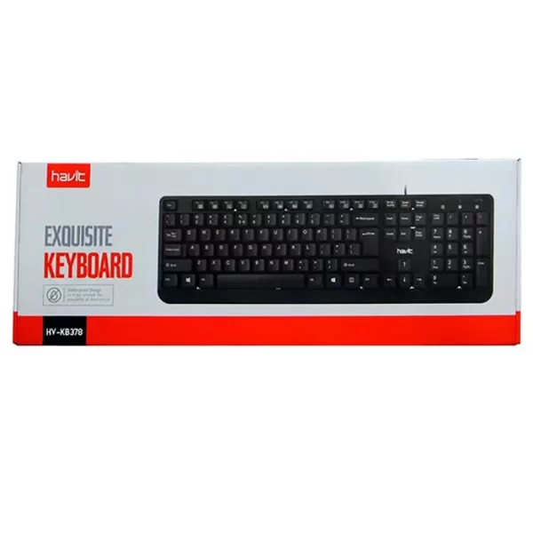 Havit KB 378 wired keyboard-2