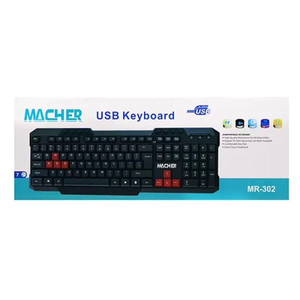 Macher MR 302 wired keyboard-2