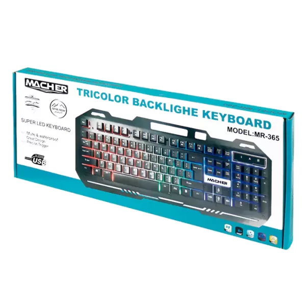 Macher MR 365 wired gaming keyboard-2