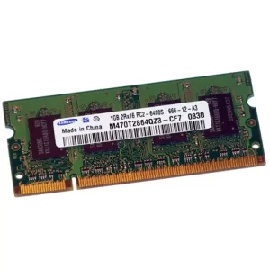 رم لپ تاپ سامسونگ مدل DDR2 6400s ظرفیت ا گیگابای