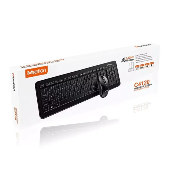 MEETION C4120 wireless keyboard and mouse-4