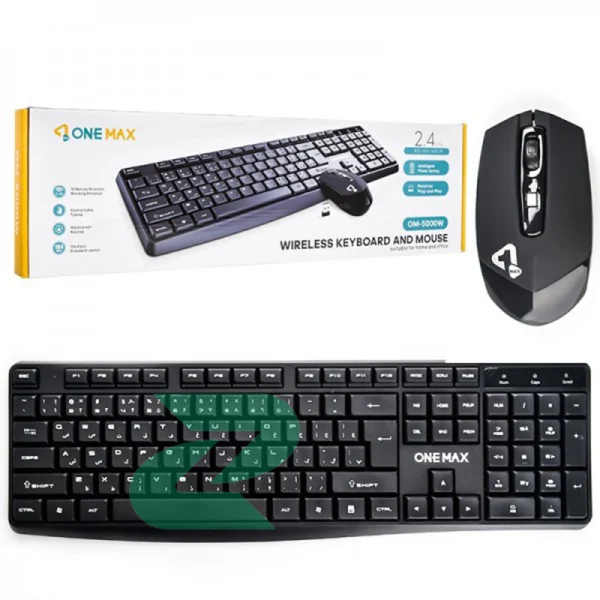 One-Max-wireless-keyboard-and-mouse-model-5000W-6